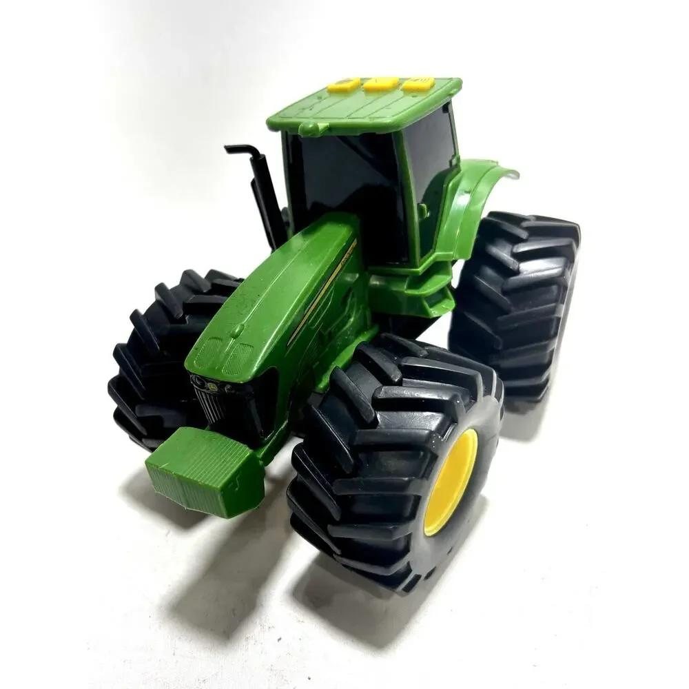 John Deere Monster Treads Tractor Toy ERTL 2011 Big Wheels Lights Sound Farm Toy